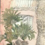 Facade with Palm